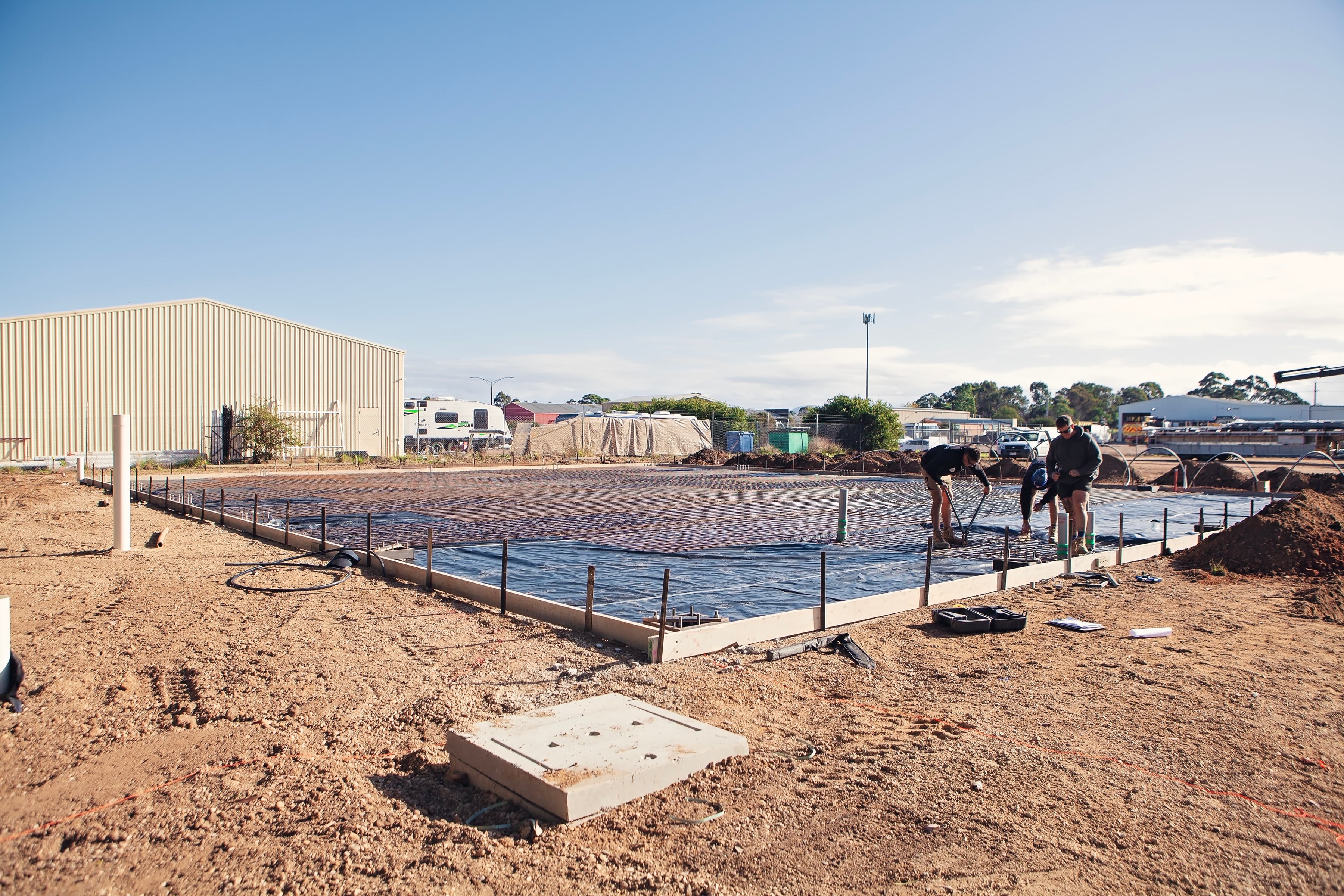 Concrete work by RBM Concrete in the Bairnsdale area
