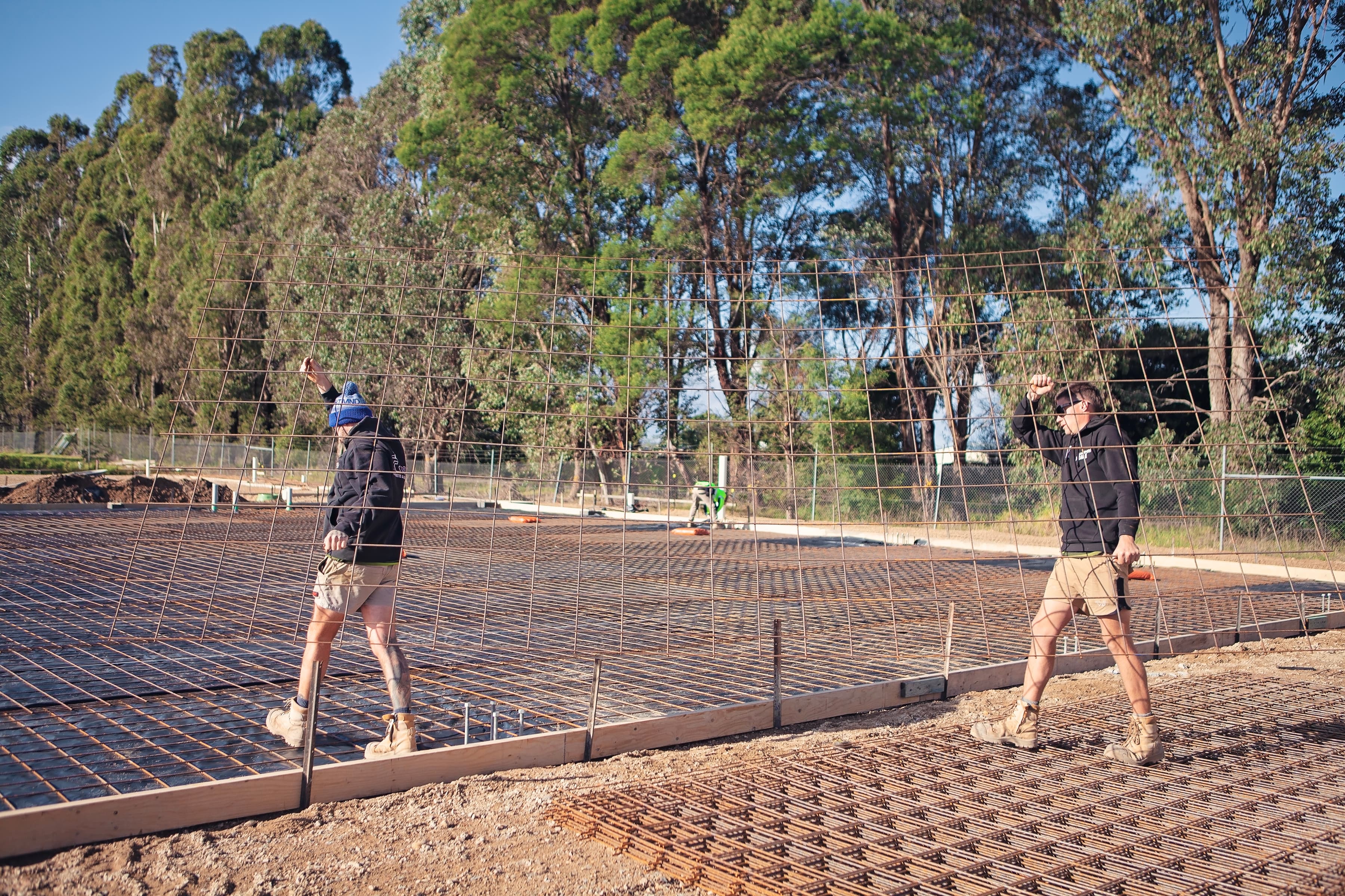 Finished concrete by RBM Concrete in East Gippsland